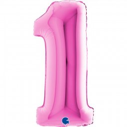 Balão Foil 102cm Fuchsia