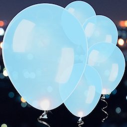 Balões Latex com LED