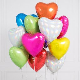 Balões Foil Lisos Coração