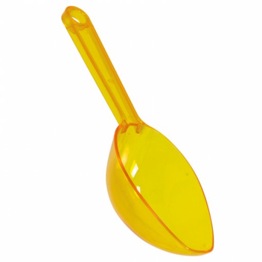 Colher 16,5cm Acrílico Amarelo