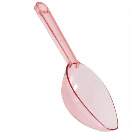 Colher 16,5cm Acrílico Rosa Claro