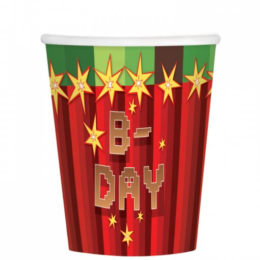 8 Copos EU 250ml TNT Party