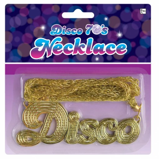 Colar 70s Disco