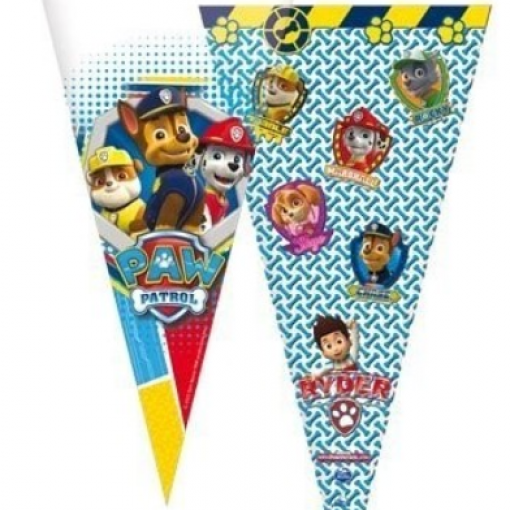 100 Sacos Celofane 20x40 Patrulha Pata