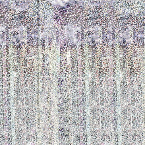 Cortina 90x250cm Holográfico