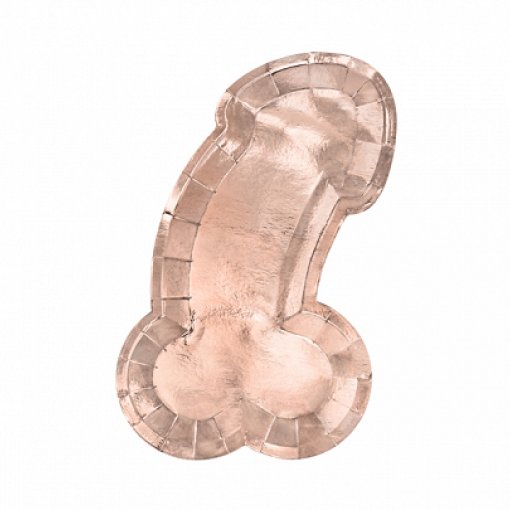 6 Pratos 26,5x15,5cm Same Penis Forever