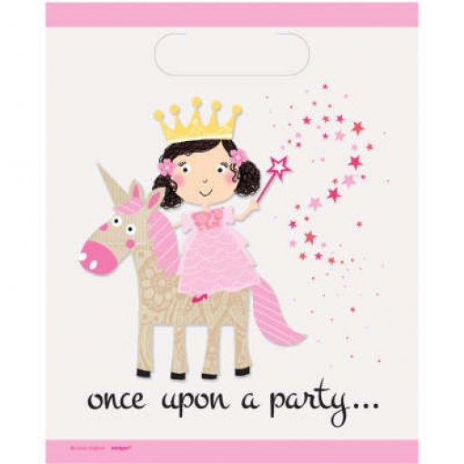 8 Sacos de oferta Pink Princess & Unicorn