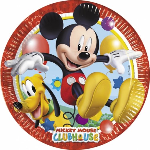 8 Pratos 23cm EU Mickey Playful