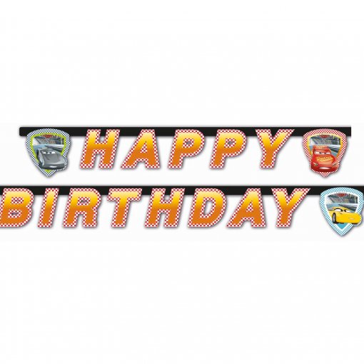Grinalda Happy Birthday Cars 3 McQueen (Carros)