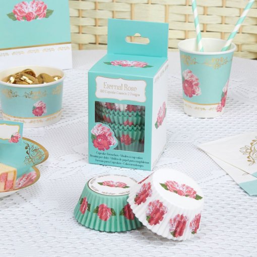 100 Formas de Cupcake Eternal Rose 