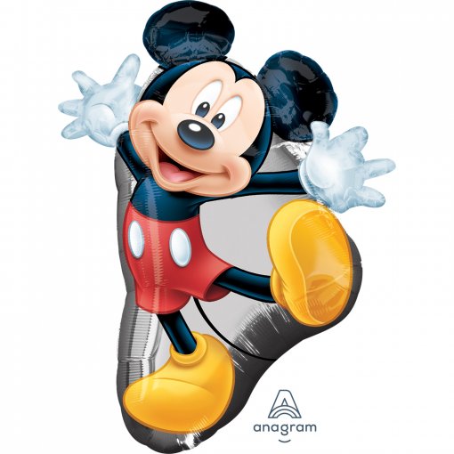 Balão Foil P38 SuperShape Corpo Mickey