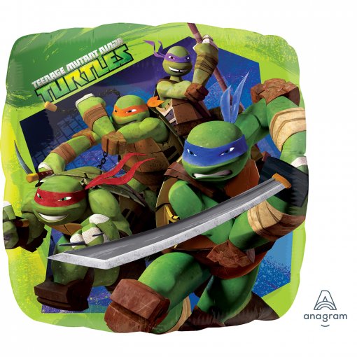 Balão Foil S60 Tartarugas Ninja