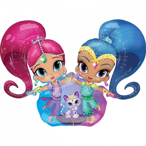 Balão Foil Airwalker Shimmer & Shine