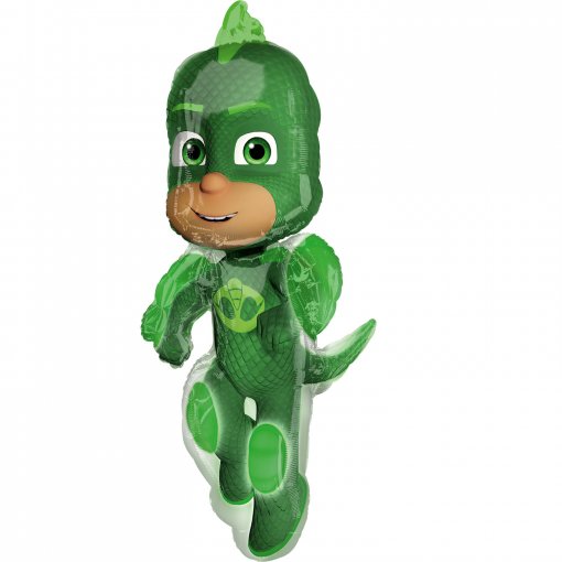 Balão Foil SuperShape P38 PJ Masks - Gekko