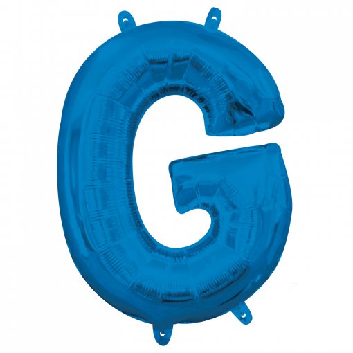 Balão Foil 40cm Azul Letra G