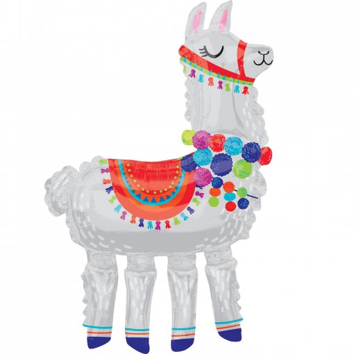 Balão Foil Airwalker Lama