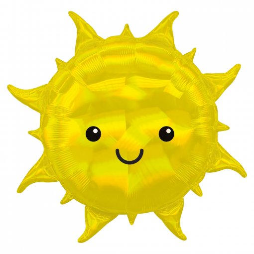 Balão Foil SuperShape Sol Iridescente