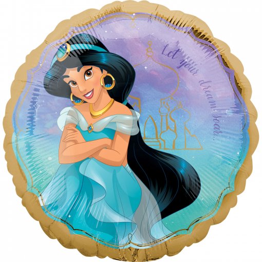 Balão Foil S60 Princesas Disney - Jasmine Aladino (Once Upon A Time)