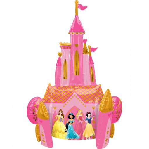 Balão Foil Airwalker Castelo Princesas Disney
