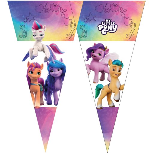 100 Sacos Celofane 20x40 My Little Pony