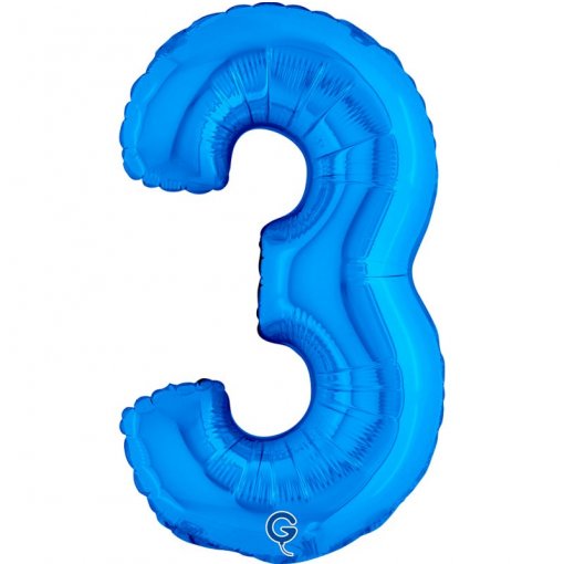 Balão Foil 14'' (35cm) Azul nº3