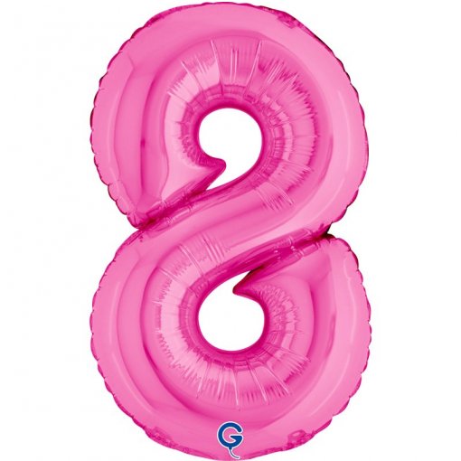 Balão Foil 14'' (35cm) Fuchsia nº8