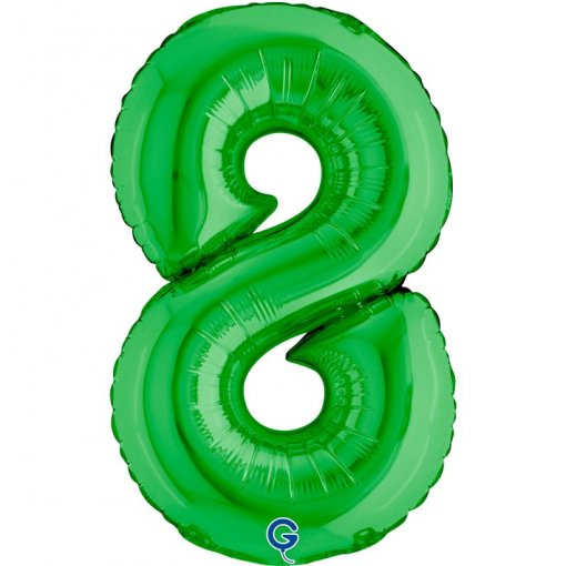 Balão Foil 14'' (35cm) Verde nº8