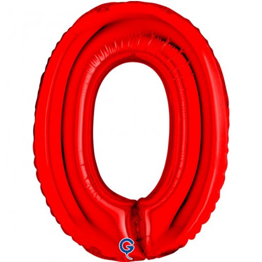 Balão Foil 14'' (35cm) Vermelho nº0