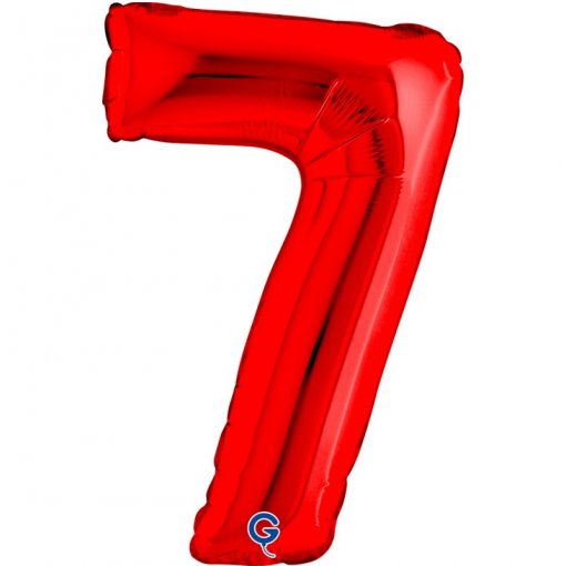 Balão Foil 14'' (35cm) Vermelho nº7