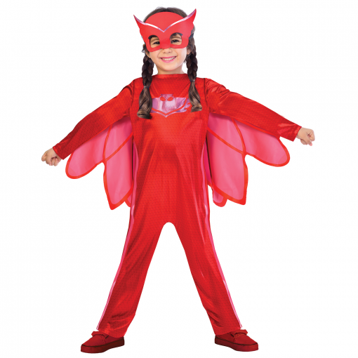 Fato Pj Masks Owlette - Idade 3-4 Anos