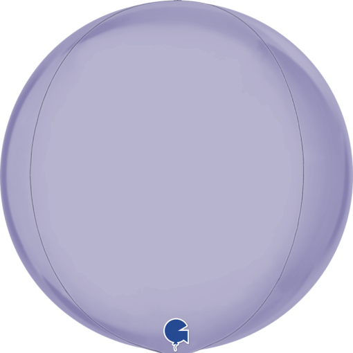 Balão Foil 38cm Globe Satin Lilac 4D