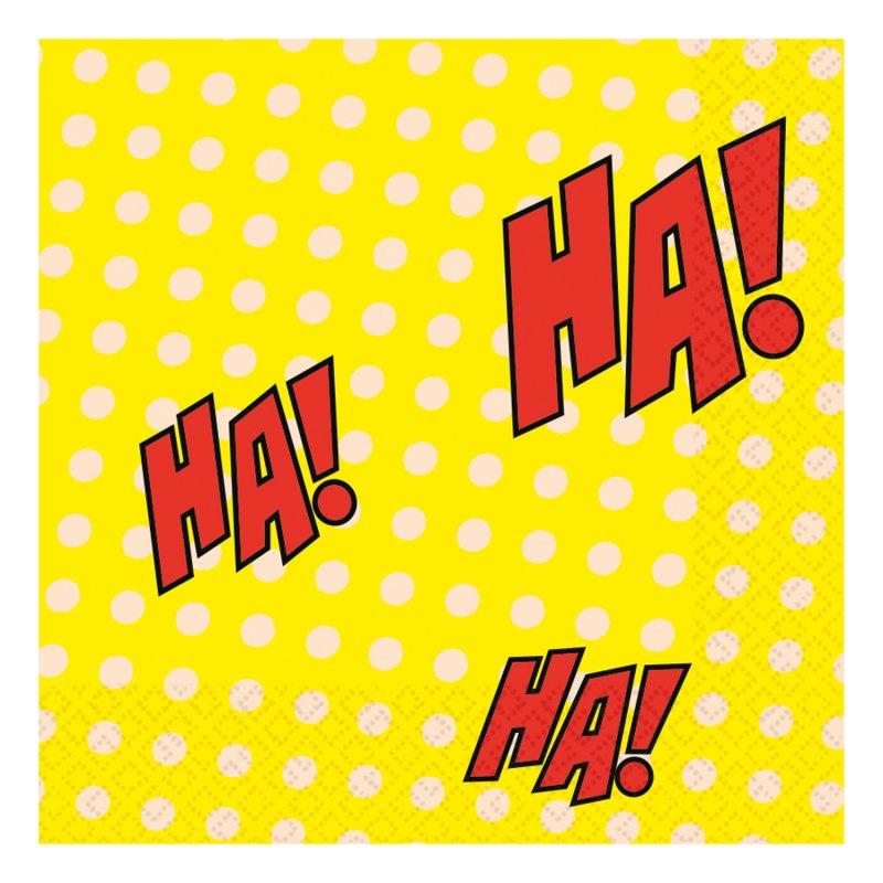 16 Guardanapos 33cm Batman v Joker