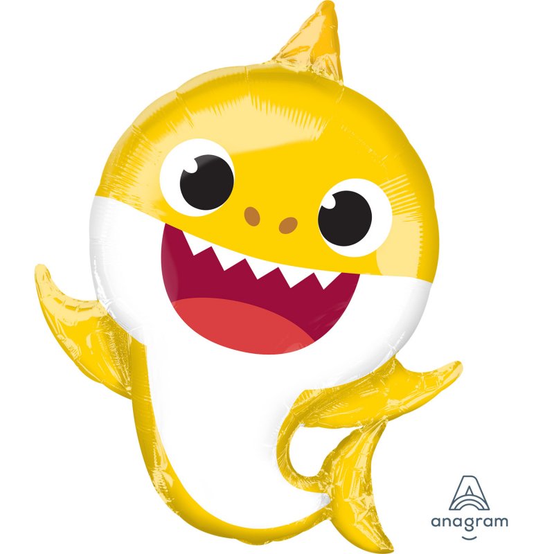 Balão Foil P38 53x66cm SuperShape Baby Shark