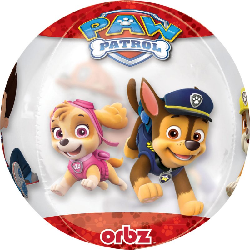 Balão Foil Orbz Patrulha Pata - Chase & Marshall