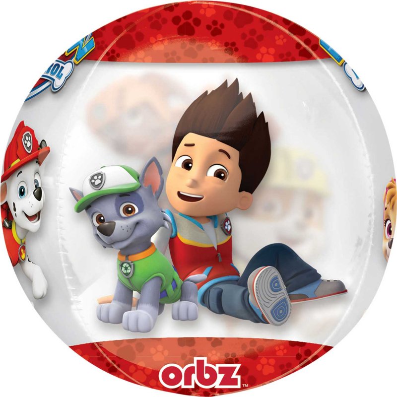 Balão Foil Orbz Patrulha Pata - Chase & Marshall