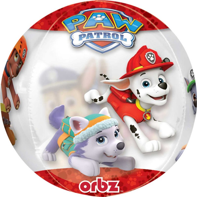 Balão Foil Orbz Patrulha Pata - Chase & Marshall