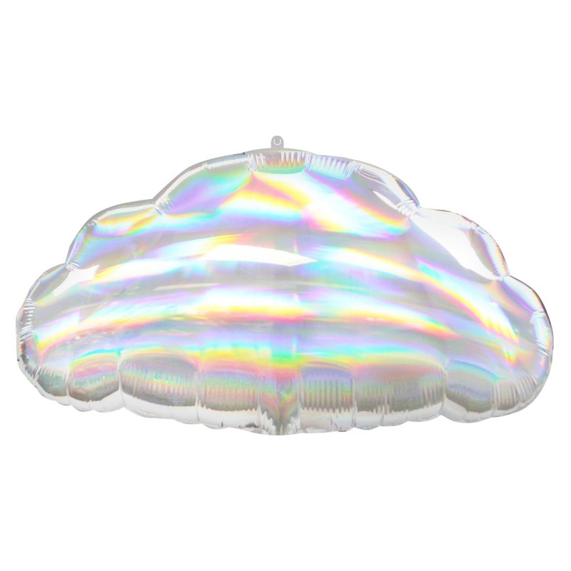 Balão Foil S50 58x30cm Nuvem Holográfica