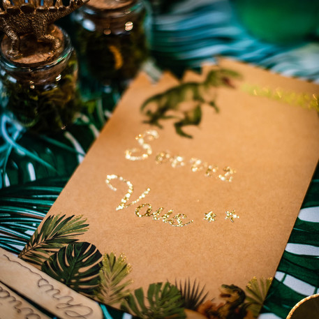 8 Convites Dinossauro Kraft