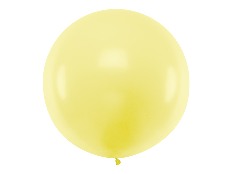 1 Balão Latex 40'' (100cm) Pastel Light Yellow