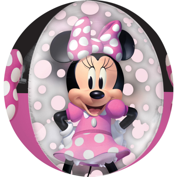 Balão Foil Orbz 38x40cm Minnie Mouse Forever
