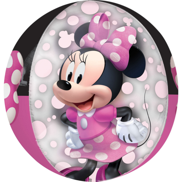 Balão Foil Orbz 38x40cm Minnie Mouse Forever
