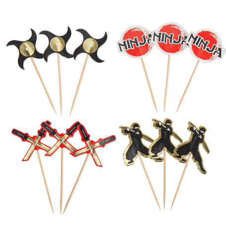 12 Picks 7,5cm Ninja