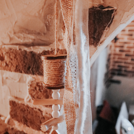 Decoração pendente 90cm Natal