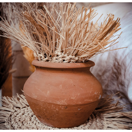 Pote Jacarta em Terracota 17,5 x 13,3cm