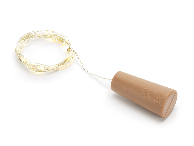 Lâmpadas LED para garrafa com cortiça 197cm