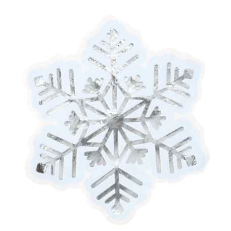 16 Guardanapos 33cm Floco de Neve - Frozen