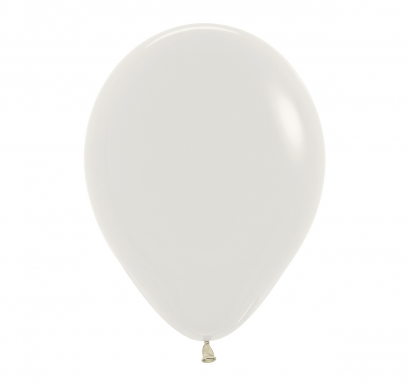 50 Balões latex R12 (30cm) - Pastel Dusk Cream - 107