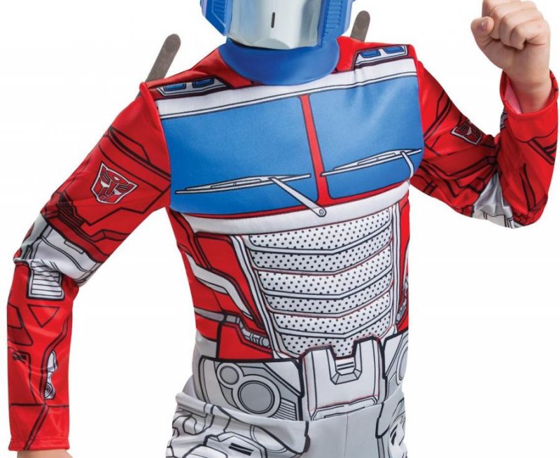 Fato Optimus Transformers Idade 7-8 Anos