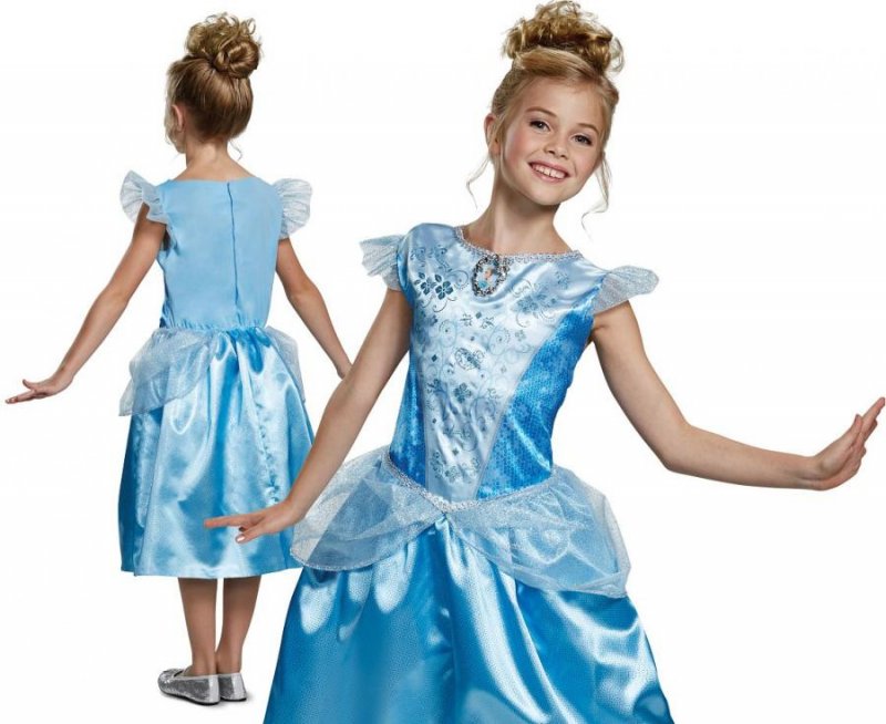 Fato Cinderela (Princesas Disney) Idade 7-8 Anos