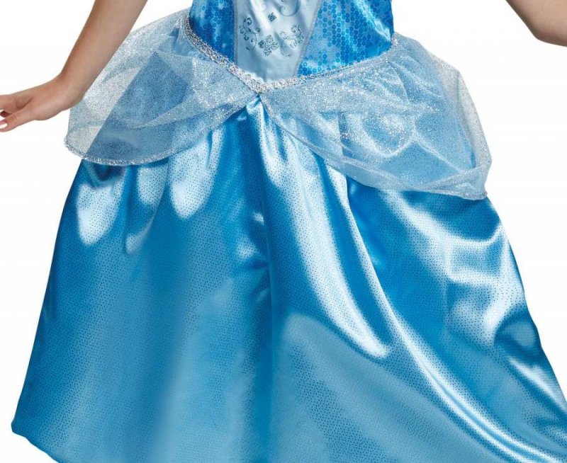 Fato Cinderela (Princesas Disney) Idade 7-8 Anos
